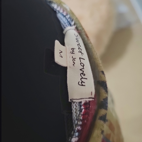 Aztec long-sleeve dress - Picture 3 of 4